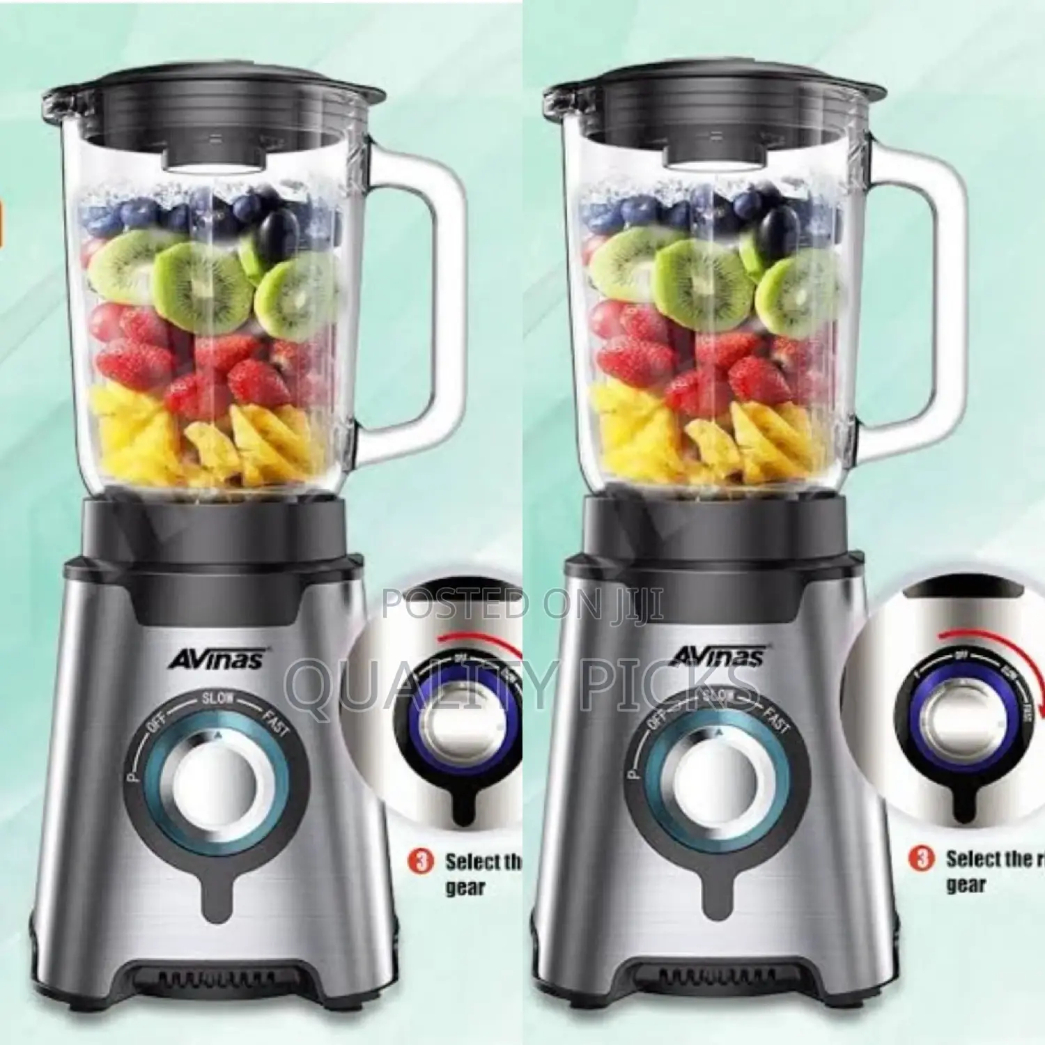 Electric Avinas Blender With Grinder