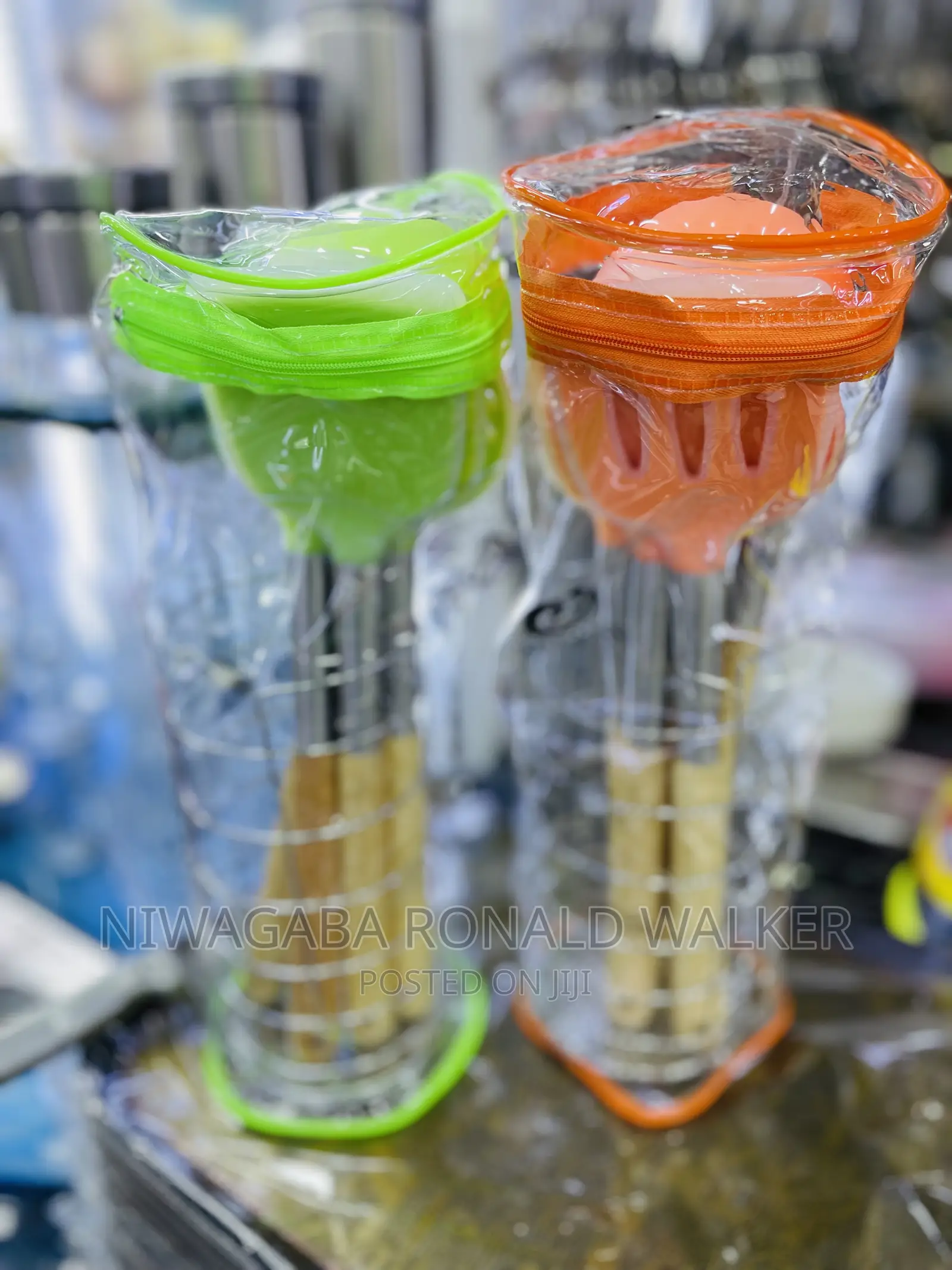 5pc Set of Silicone Serving Spoons Forks