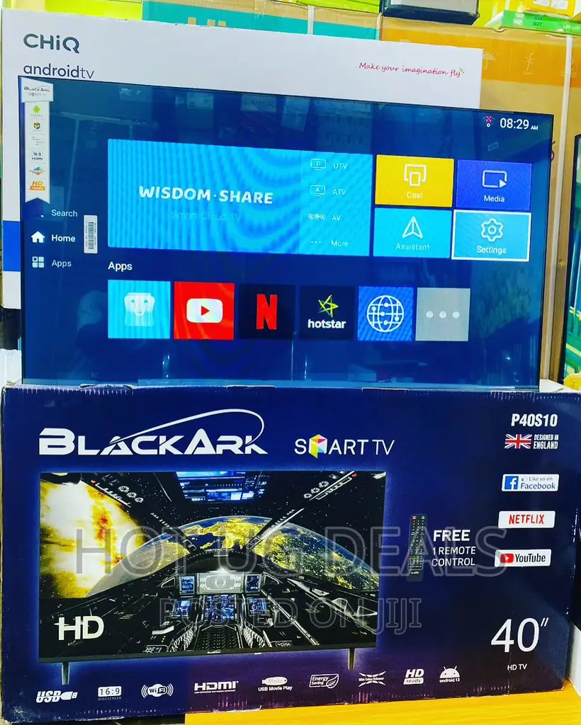BLACKARK 40" Inch Smart Original 2024 Android Digital Tv