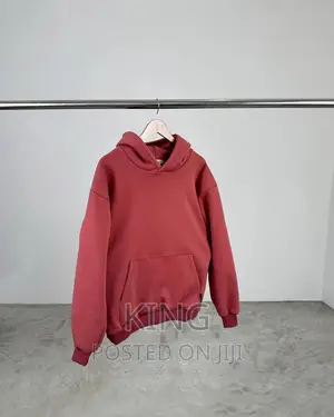 Red Hoodie Plain