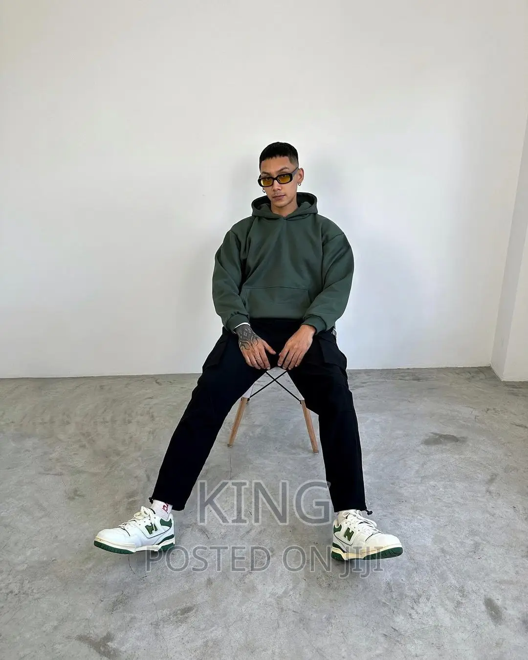 Essential Hoodie Green