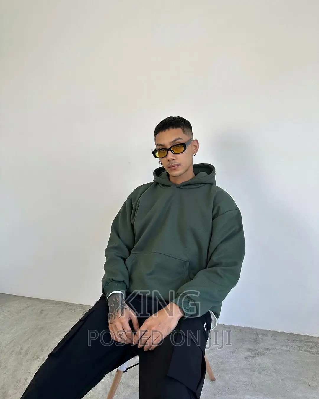 Essential Hoodie Green