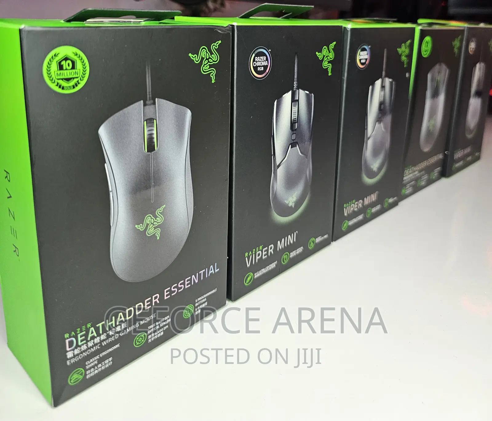 Razer RGB Gaming Mice - Brand New Original