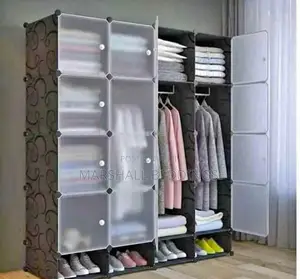 4column Plastic Durable Cabinet