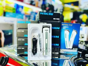 Nikai Rechargeable Electric Shaver - Blue/Grey