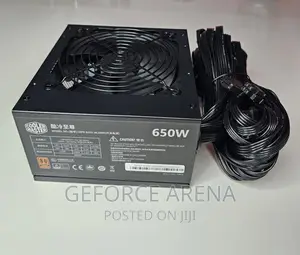 Coolermaster 650watts Desktop Power Supply Unit - Brand New