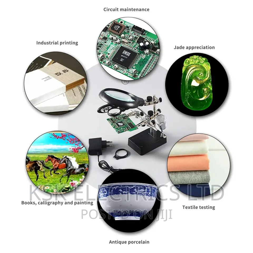 Table Lamp Magnifier LED Electronic Inspection Magnifiers