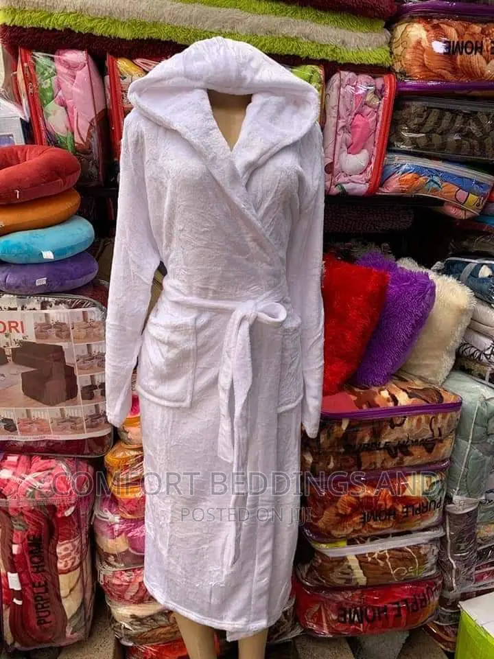 Corton Bathrobe White