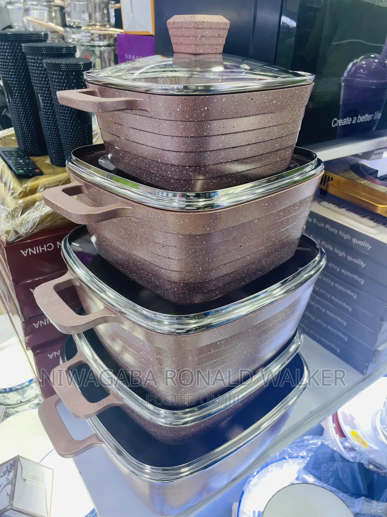 Classic 5pc Non-Stick Serving Cookware Dishes