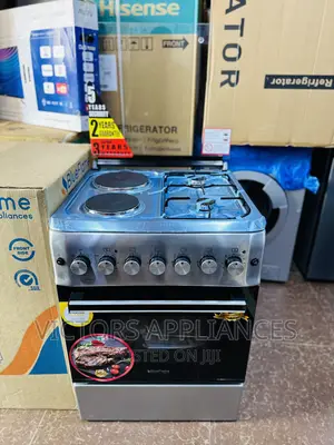 Blueflame Cooker 2GAS 2electric 60x60cm Stainless Steel