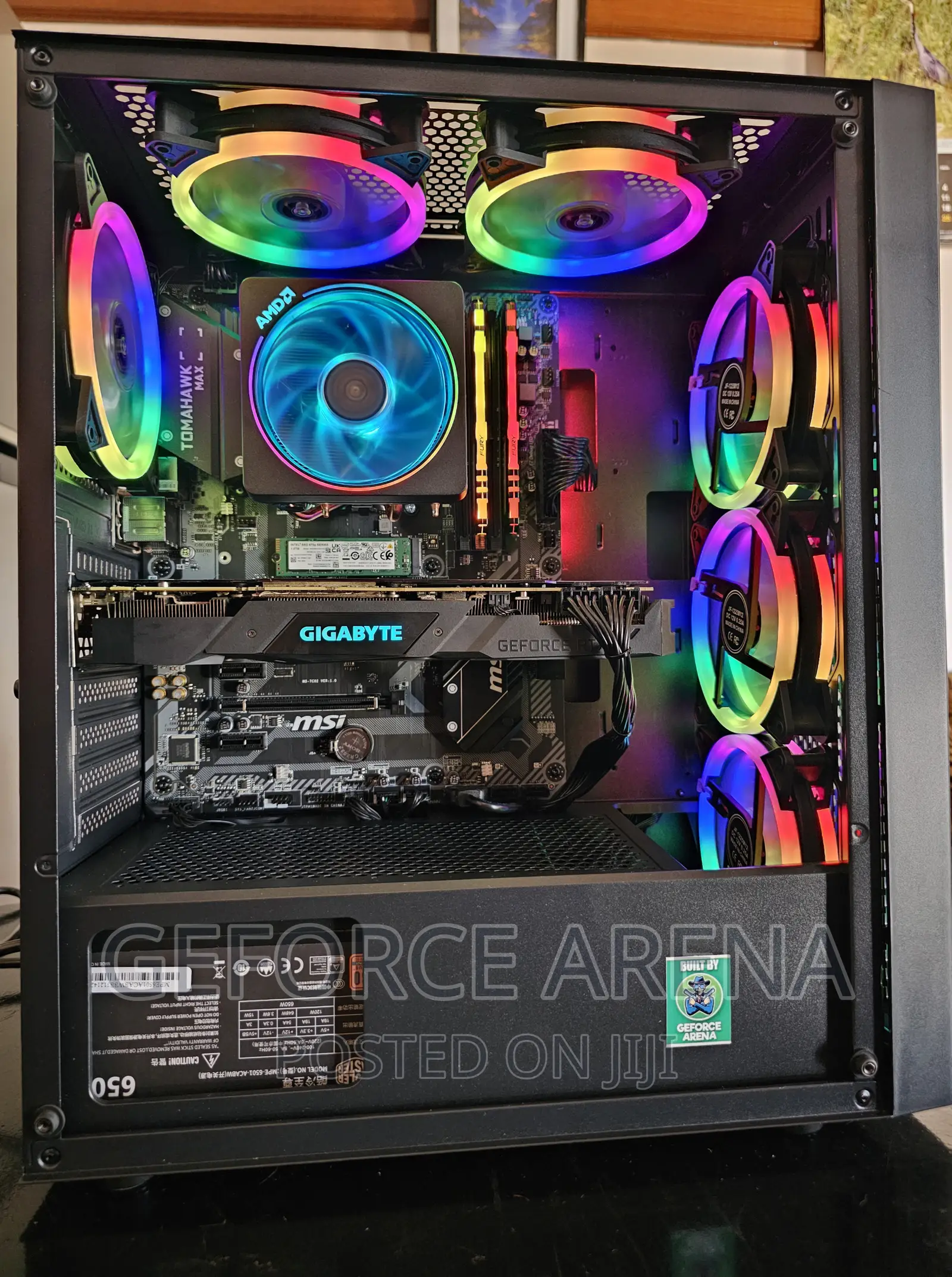 New Desktop Computer 32GB AMD Ryzen 7 SSD 2T