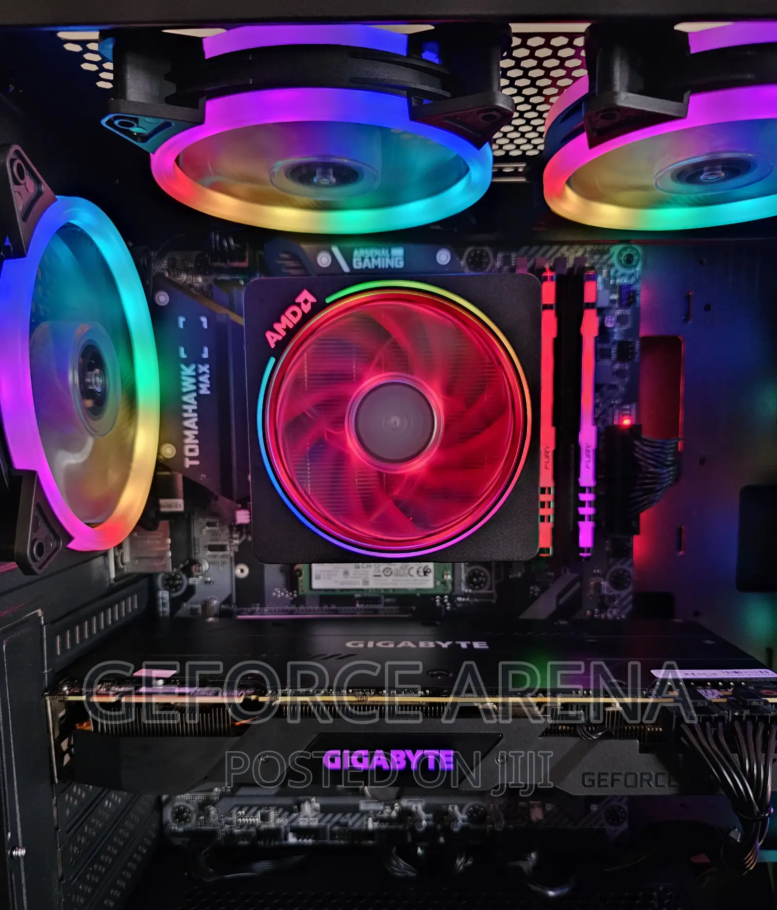 New Desktop Computer 32GB AMD Ryzen 7 SSD 2T