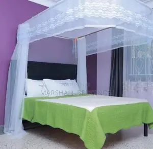 2stands Rail Mosquito Net-White