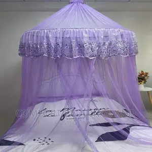 Super Round Luxury Mosquito Net Purple