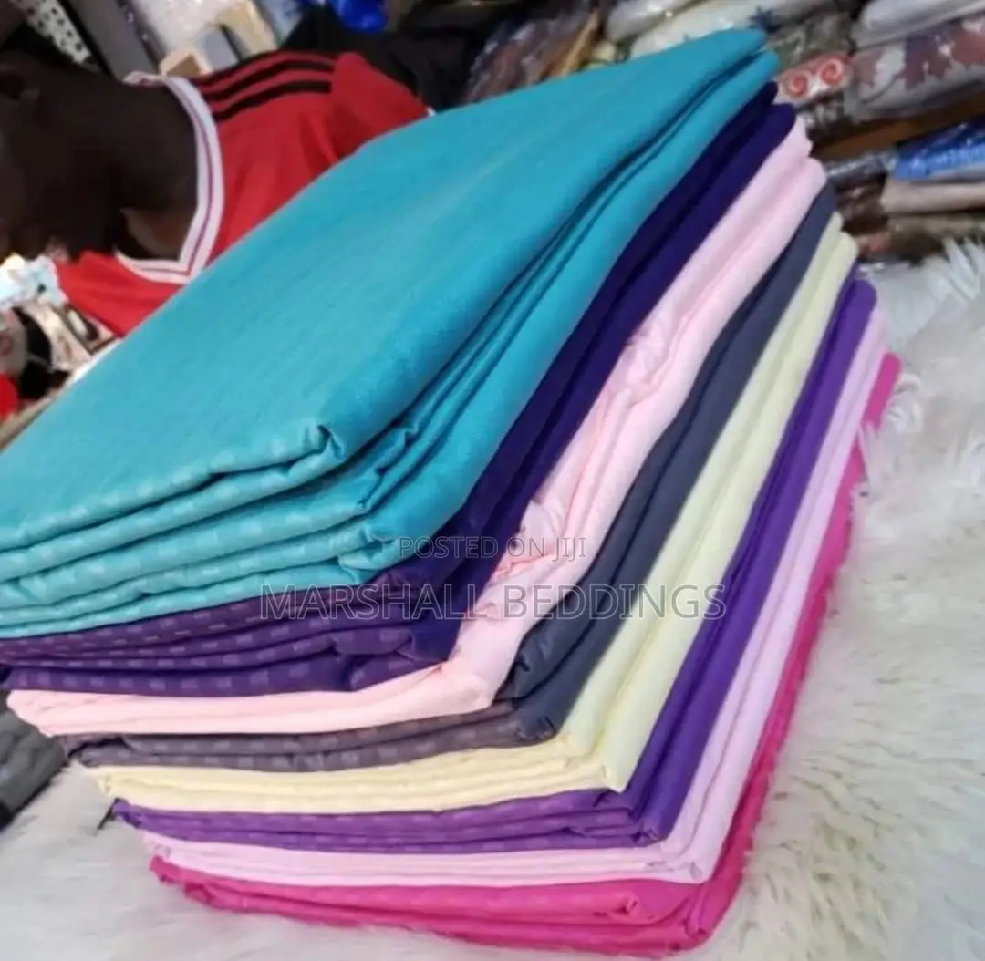 7by7 King Size Stripped Pure Cotton Bedsheets