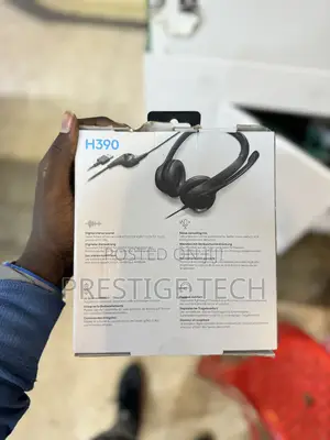 Logitech Usb Headset H390 With Noise Cancelling Mic