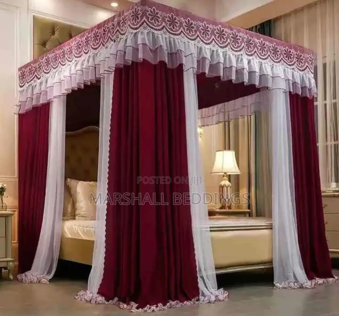4stands Canopy Mosquito Net