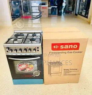 Sano 3gas 1electric Cookers (55*55)Cm Rotisserie Timer