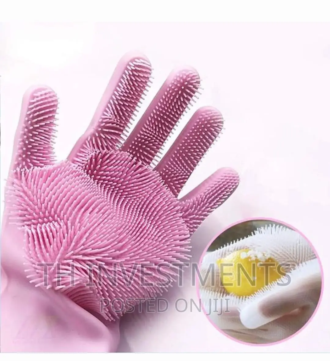 Silicon Dish Washing Gloves.