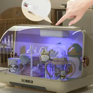 Bottle Rack With Uv Lamp / Cup and Glass Storage