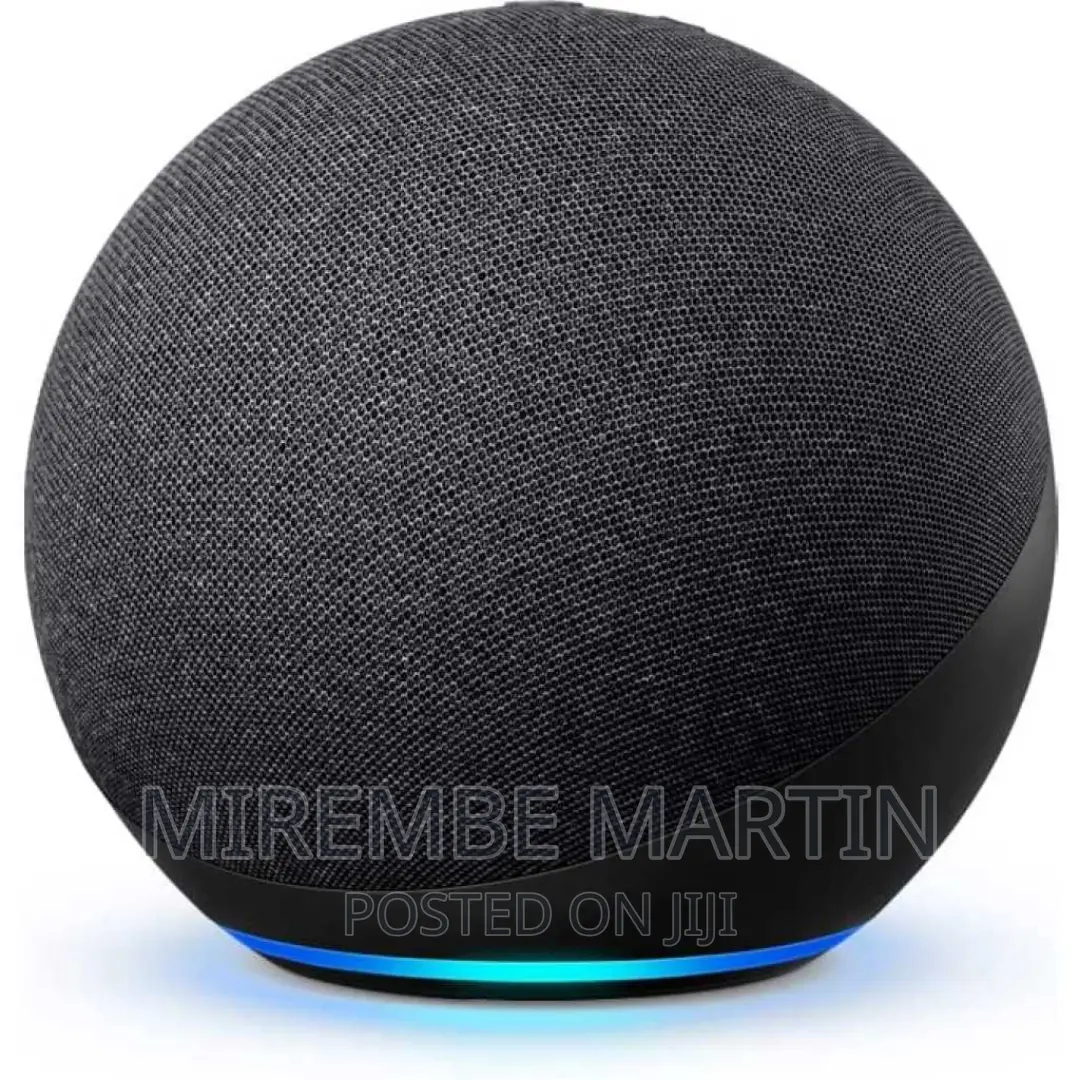 Amazon Echo (4th Gen) | Spherical Design With Rich Sound,