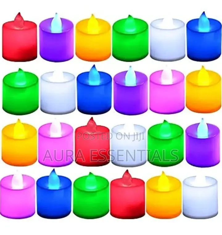 Stylish 24pcs Led Tea Lights Candles