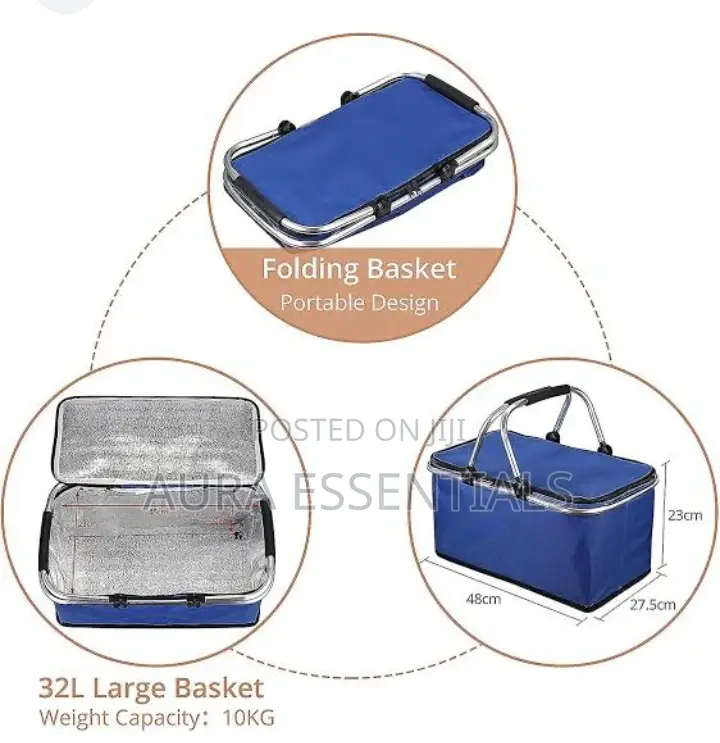 Folding Picnic Camping Insulated Bag