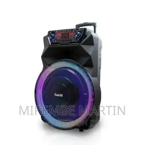 Saachi Professional Outdoor Trolly 18′′ Speaker Bluetooth/