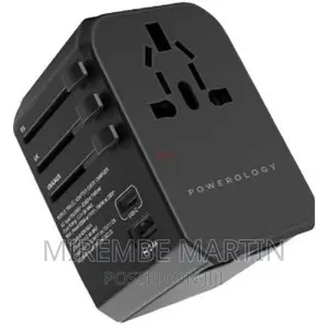 Power Powerology PD45W QC 3.0 Universal Travel Adaptor -