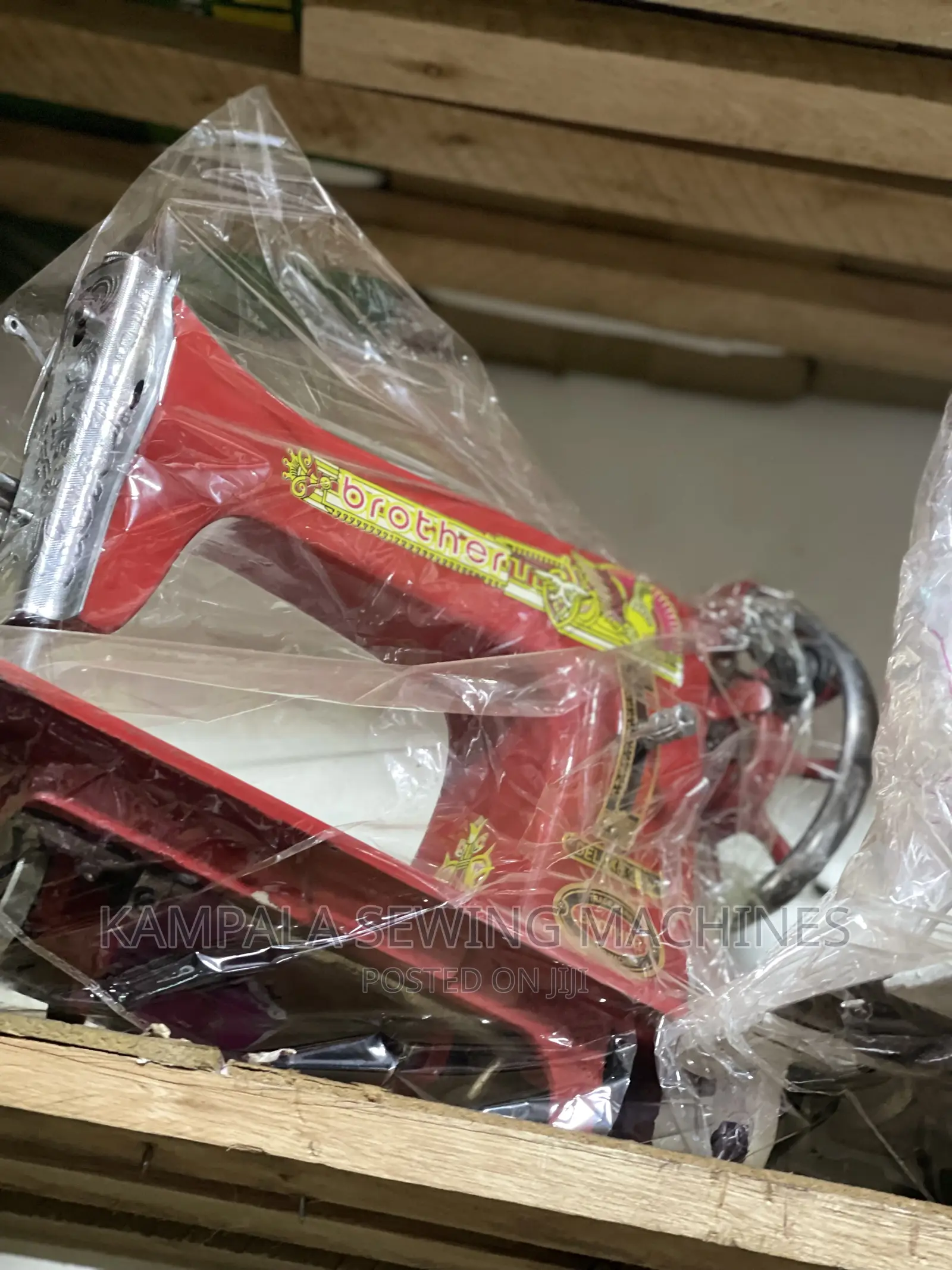 Sewing Machine With the Stand