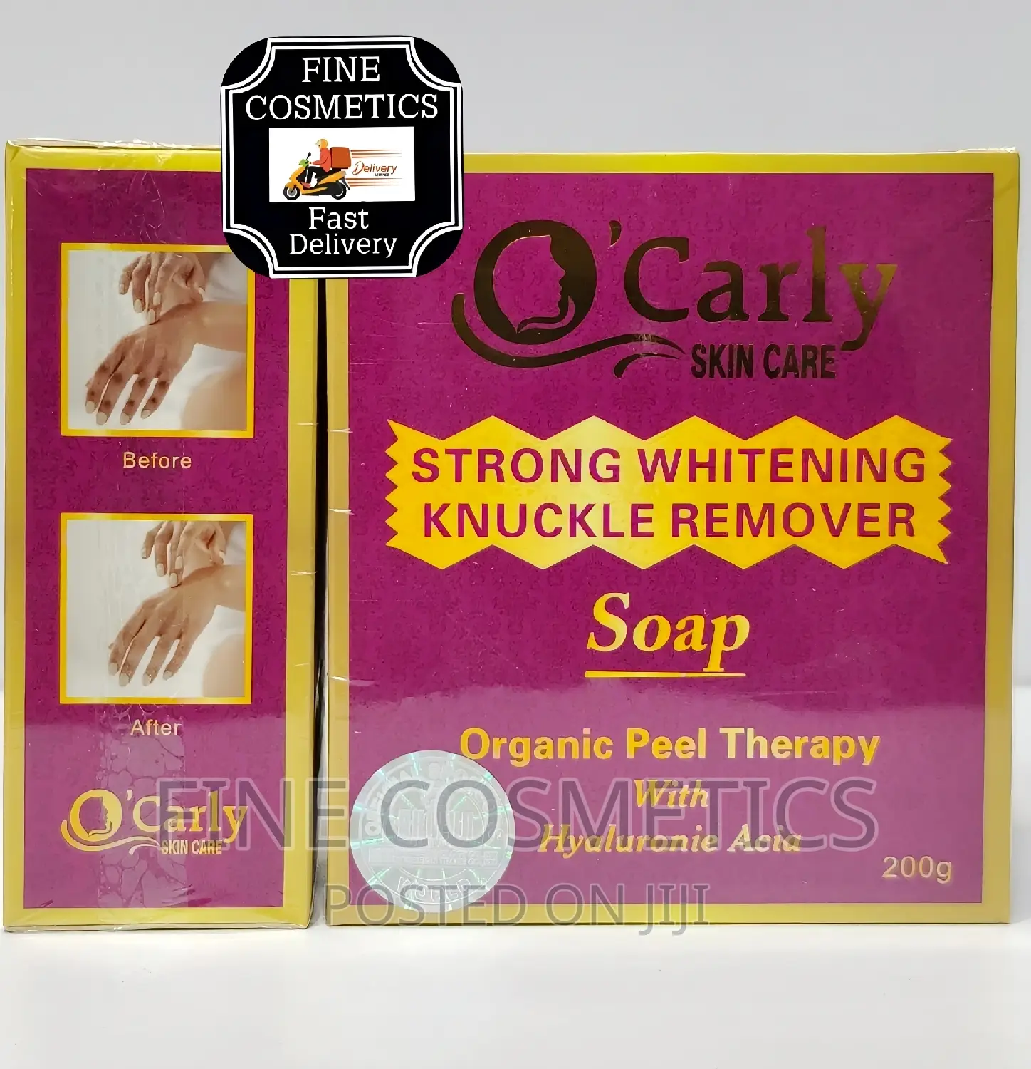 O’Carly Strong Whitening Dark Knuckle Remover Peeling Soap