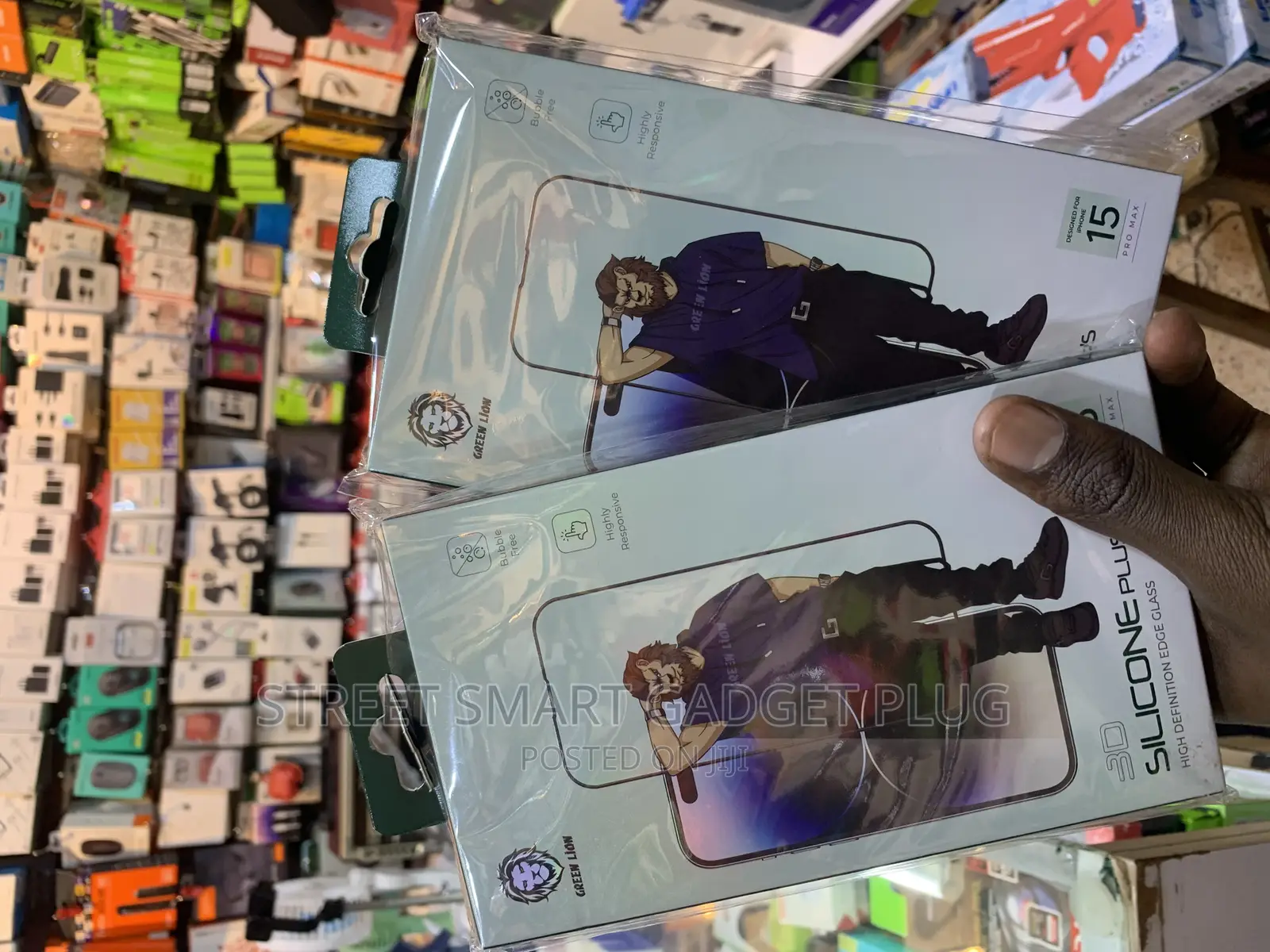 GREEN LION iPhone 15 Clear-Screen Protectors