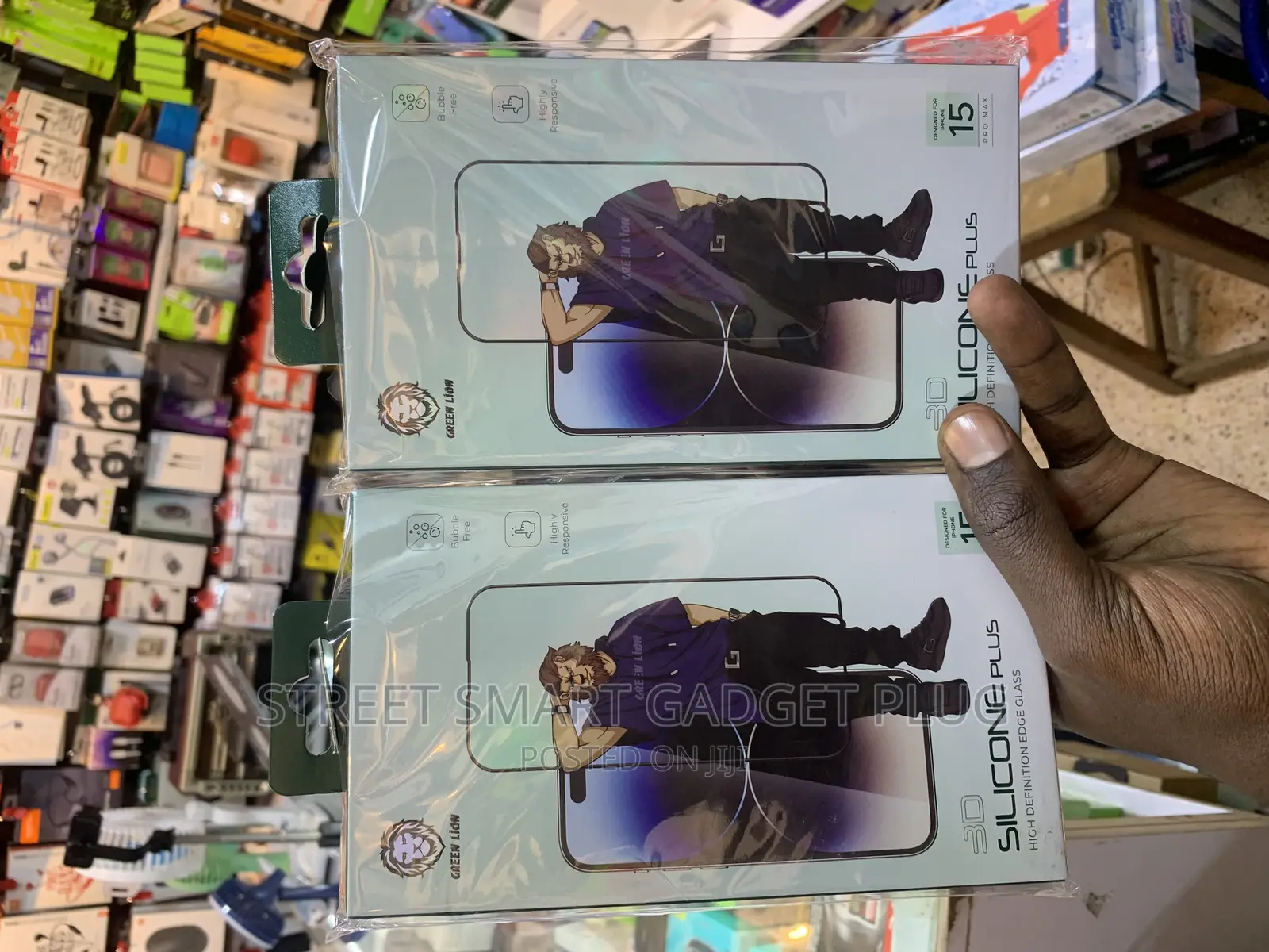 GREEN LION iPhone 15 Clear-Screen Protectors
