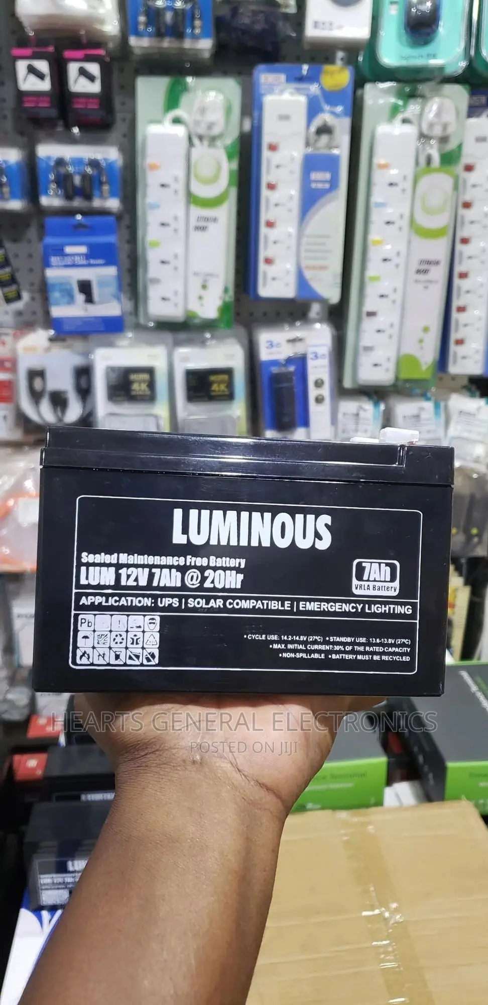 Original UPS Backup Batteries ( 12V 7AH )