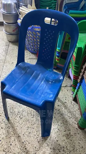 Blue Plastic Chairs