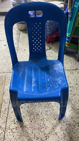 Blue Plastic Chairs
