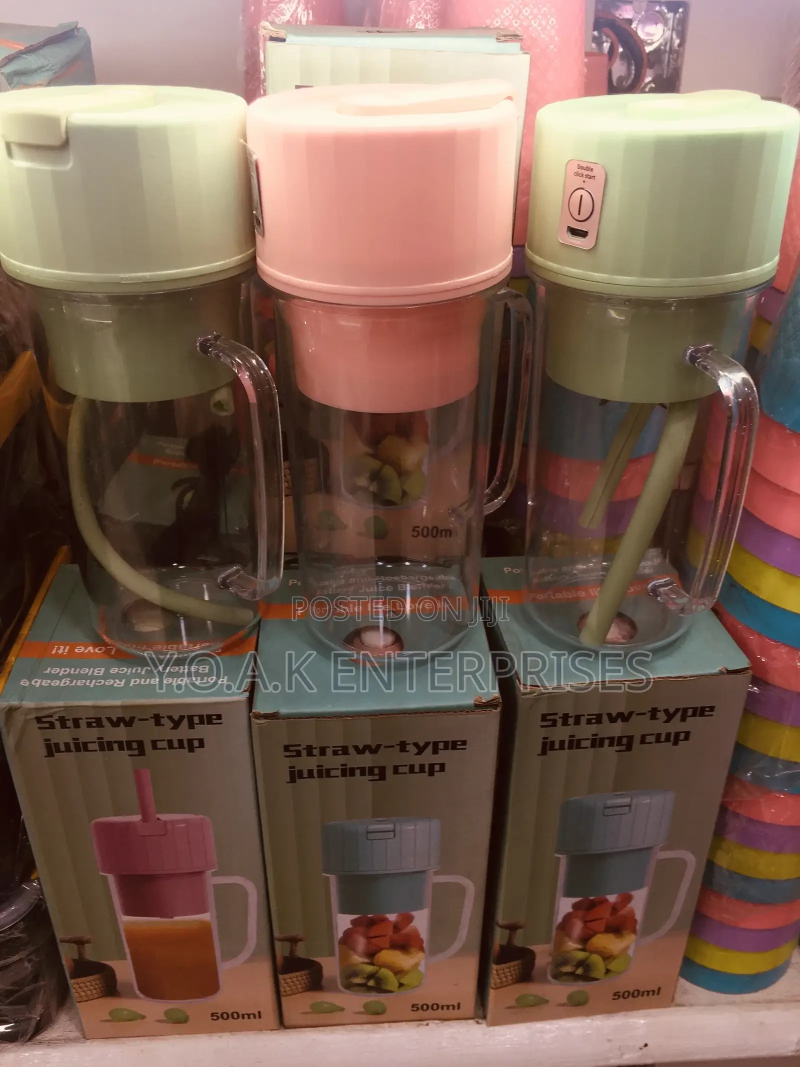Portable Juice Blender Rechargable