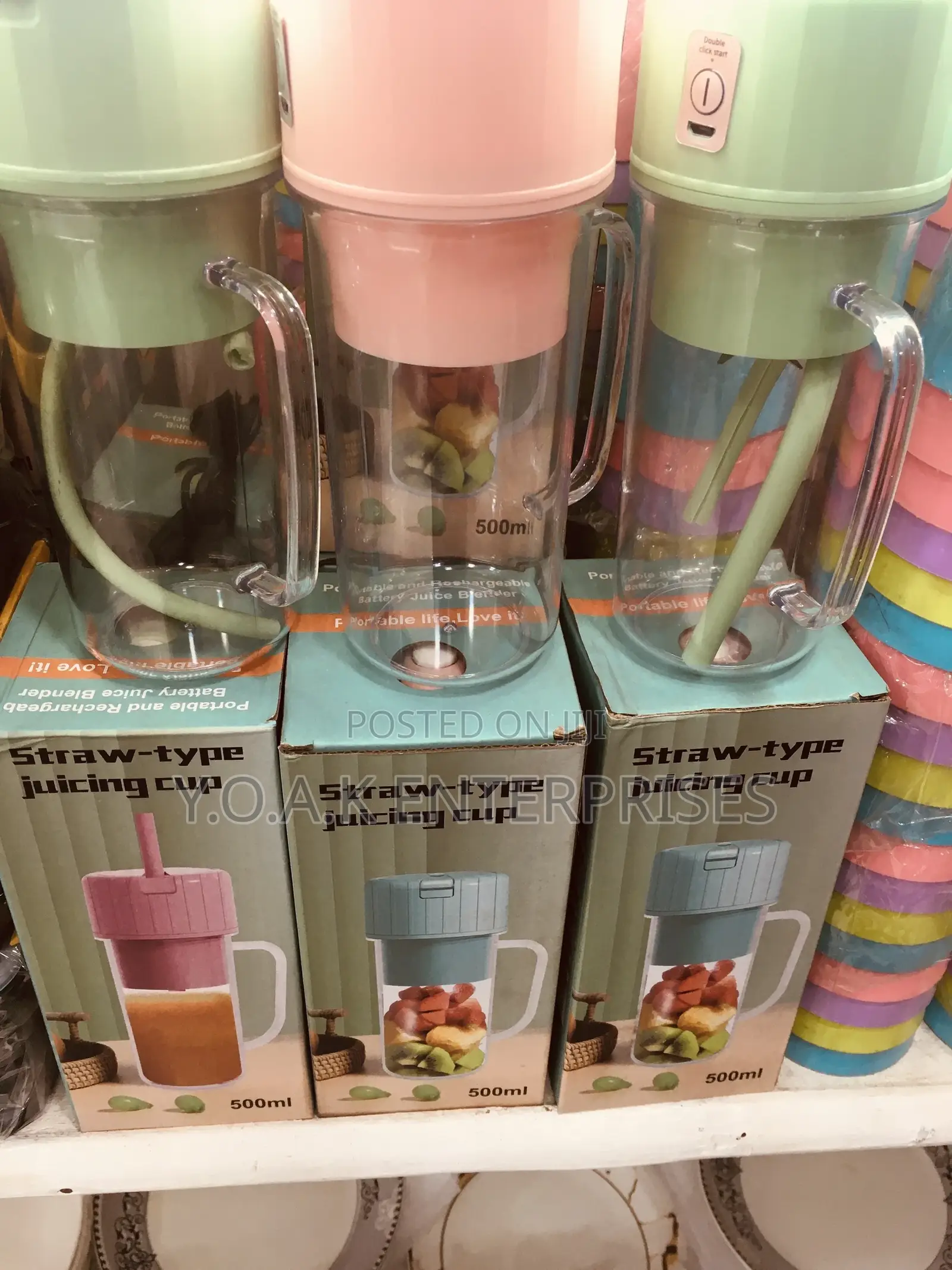Portable Juice Blender Rechargable
