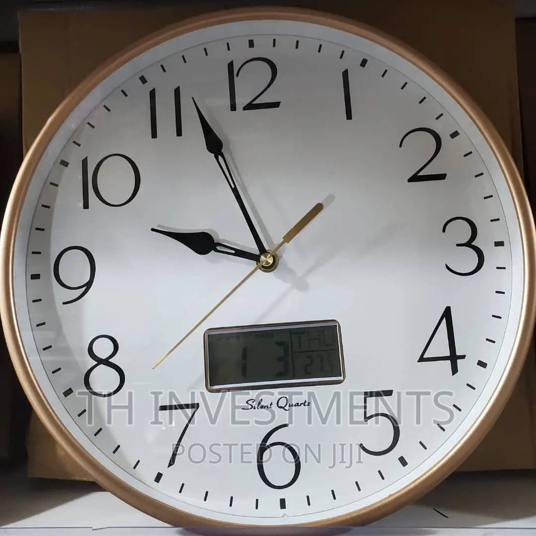 LCD Wall Clock.