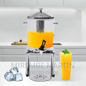8 L Beverage Dispenser With Ice Container Ice