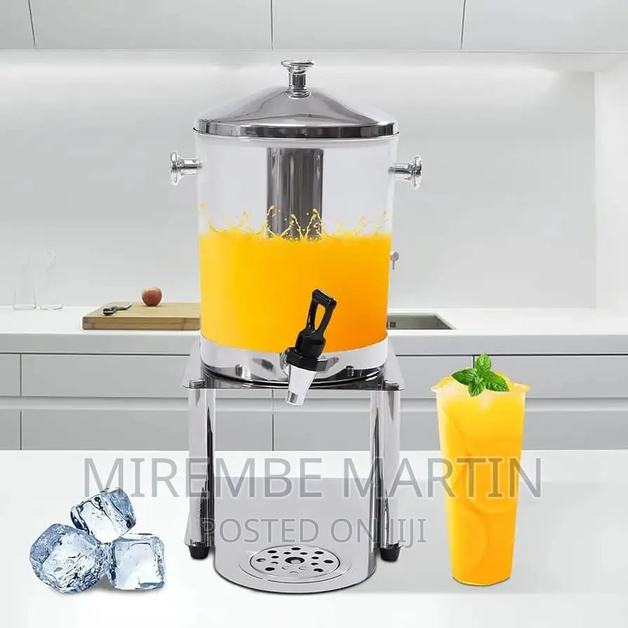 8 L Beverage Dispenser With Ice Container Ice
