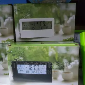 Transparent Alarm Clock.