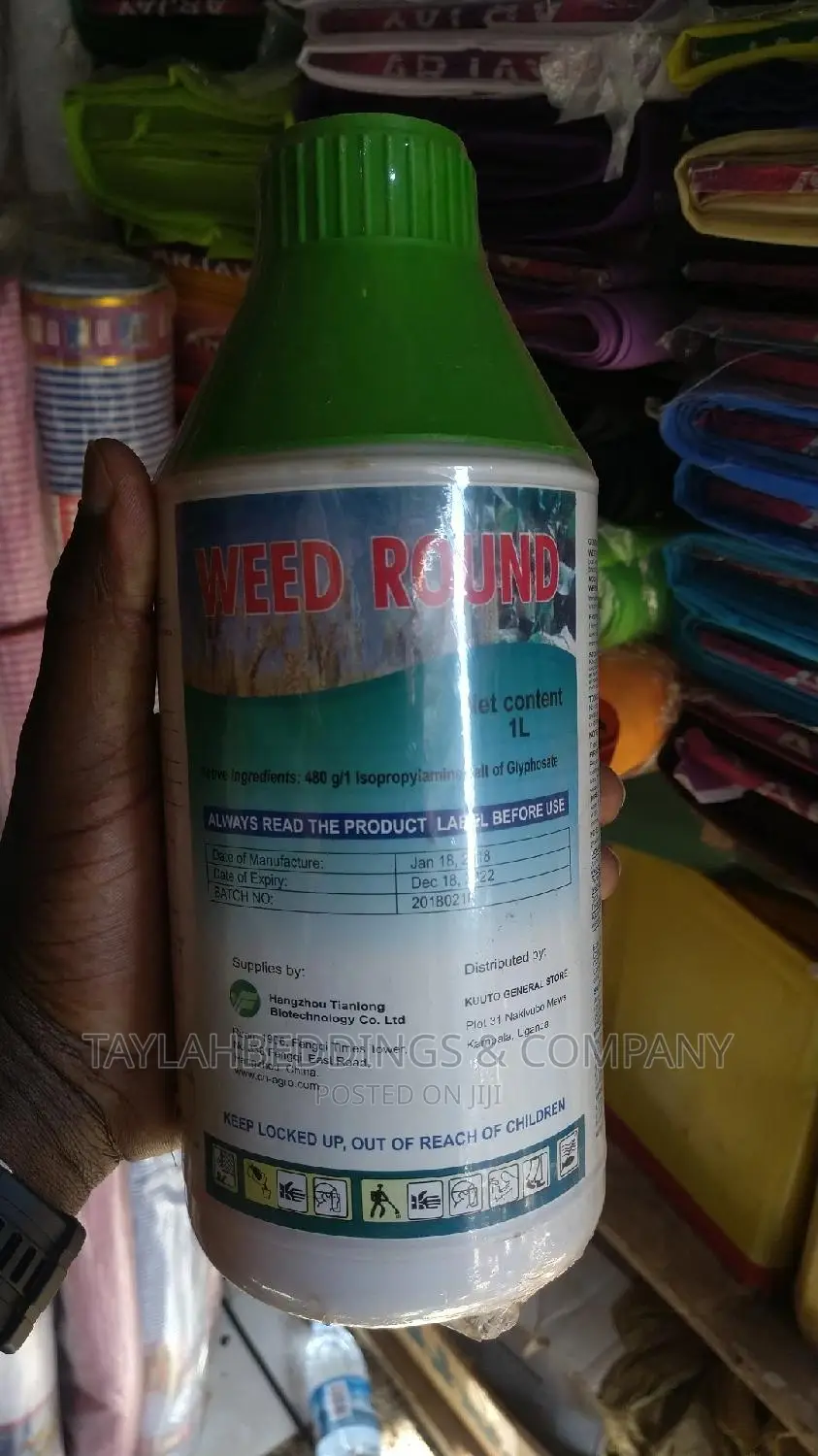 Weed Round - 1littre