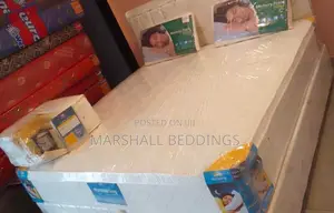 Euro Memory Spring Mattress With Bed