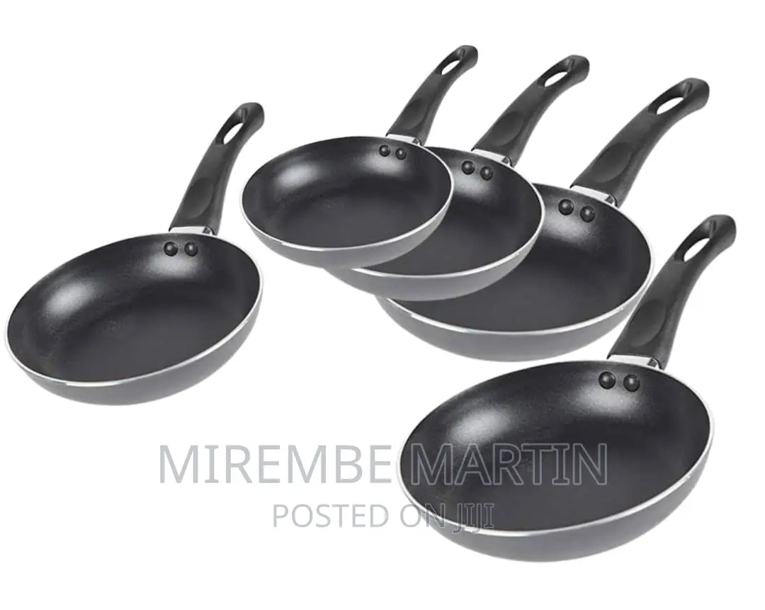 Bundle of 5 Non Stick Frying Pans
