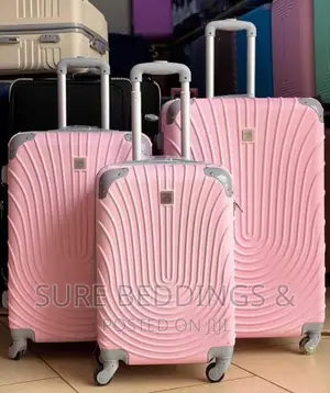 3 PCS Plastic Suitcases