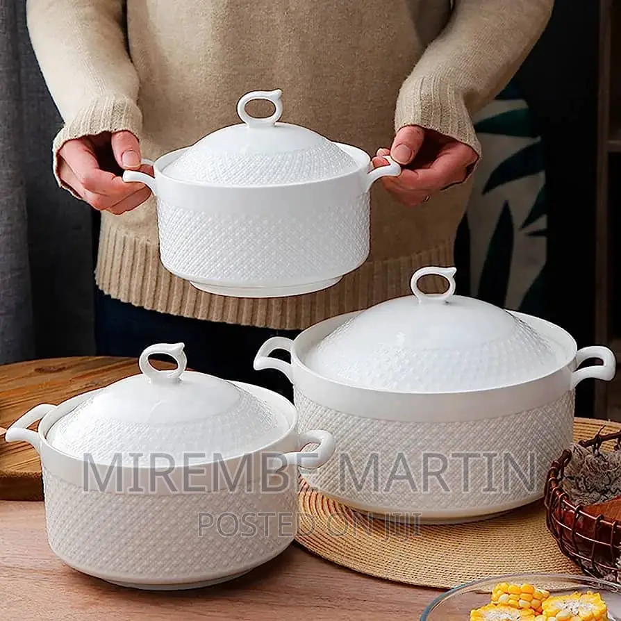 3pc Ceramic Serving Dishes