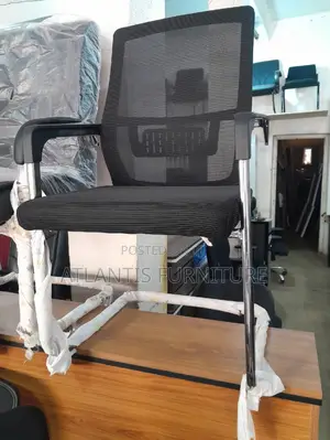 Black Netted Office Chair