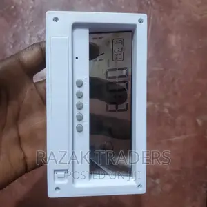 Electronic Desk Clock, Battery Operated Lightweight Digital