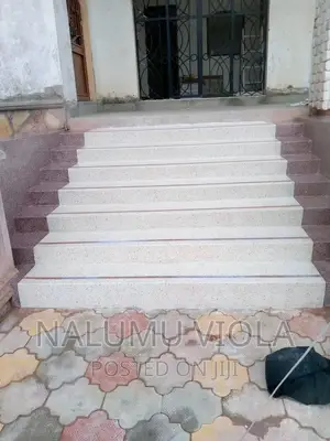 Terrazzo Work in White Colors